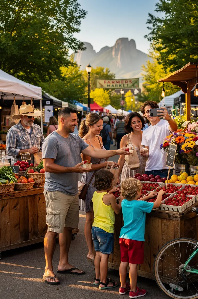 Local dishes showcasing cultural diversity in vibrant neighborhoods